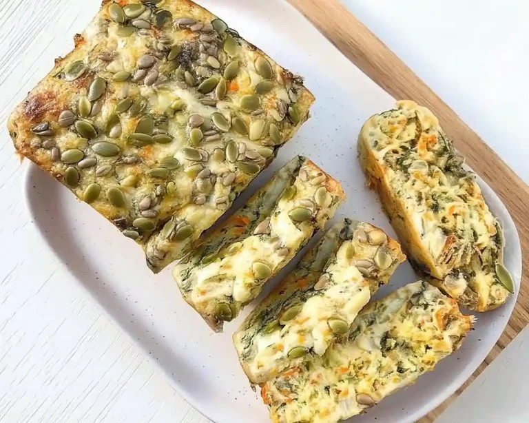 Cheddar And Mixed Vegetable Loaf
