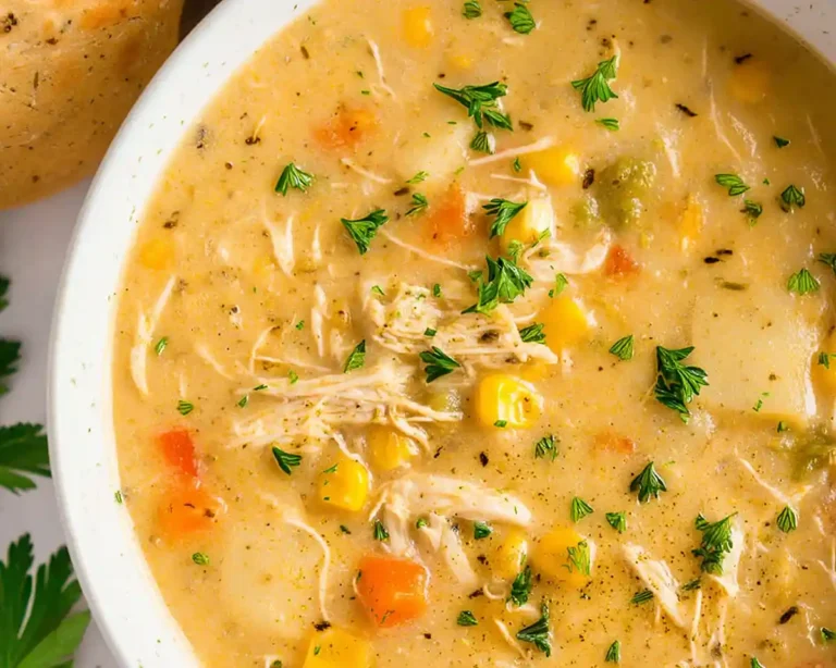 Creamy Chicken Corn Chowder (Dairy-Free Gluten-Free)