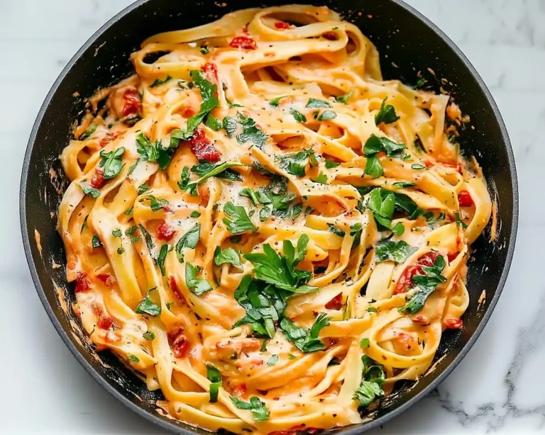 Creamy Sun-Dried Tomato Vegan Pasta