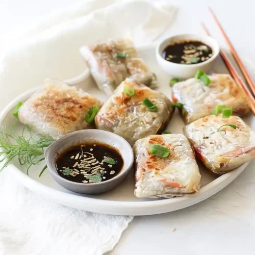 Crispy Rice Paper Dumplings