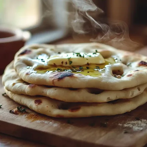 Garlic Flatbread 2 Garlic Flatbread