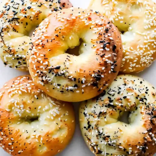 Gluten-Free 3 Ingredient Air Fryer Bagels
