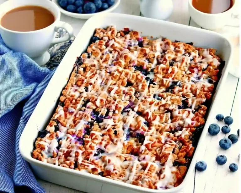 Gluten-Free Blueberry French Toast Casserole