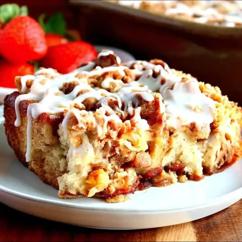 Gluten-Free Cinnamon Roll French Toast Casserole
