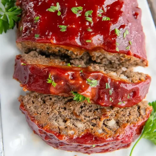 Gluten-Free Meatloaf with Tangy Glaze
