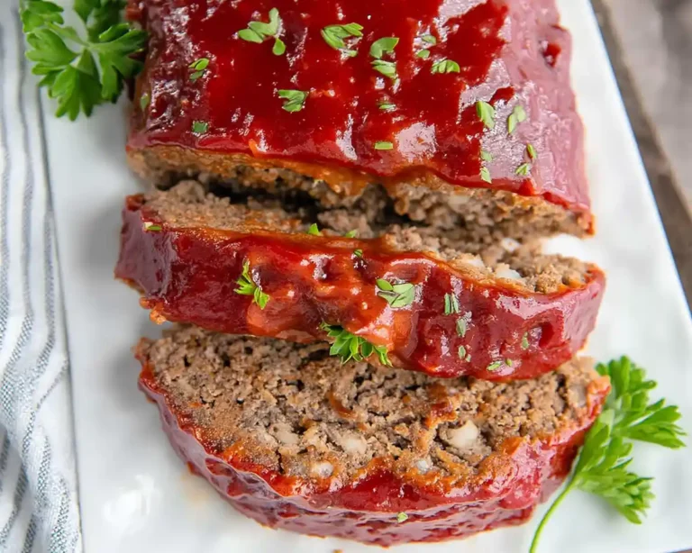 Gluten-Free Meatloaf with Tangy Glaze