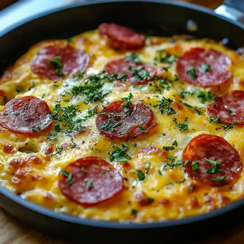Gluten-Free Pizza Eggs