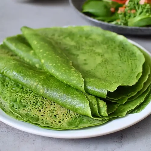 Gluten-Free Spinach Tortillas