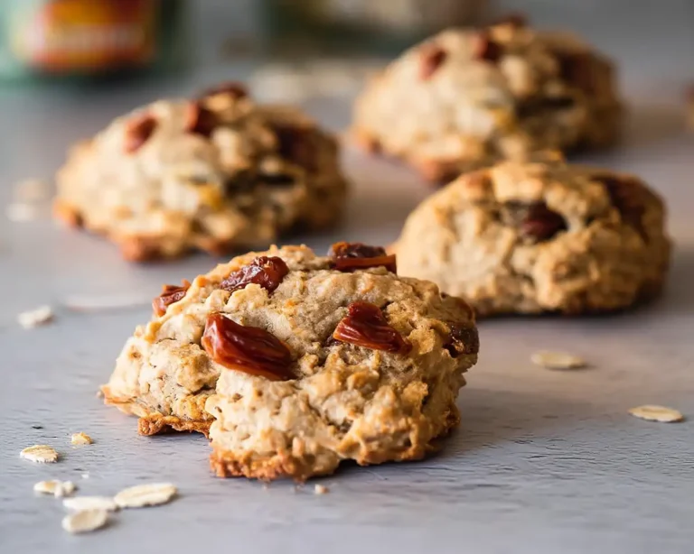 Healthy Date Oatmeal Breakfast Cookies