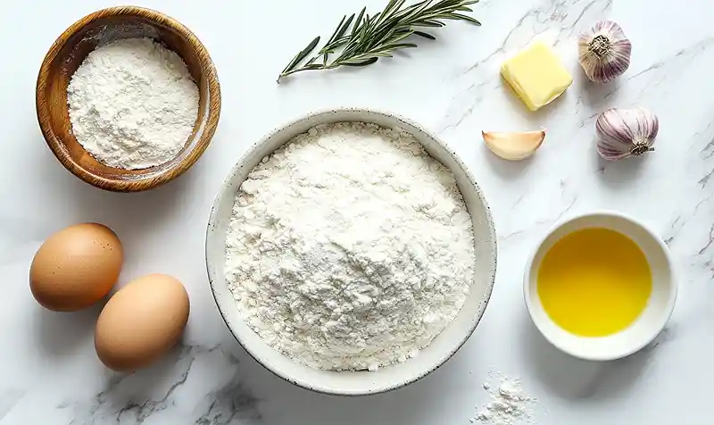 Garlic Flatbread 3 Homemade Bread Recipes