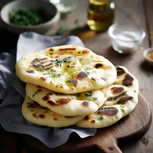 Homemade Naan Bread (2 Ingredients)