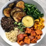 Roasted Veggie Lentil Bowl