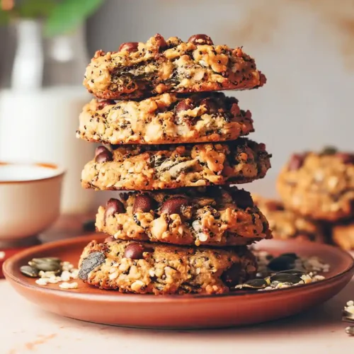 Seedy Quinoa Breakfast Cookies