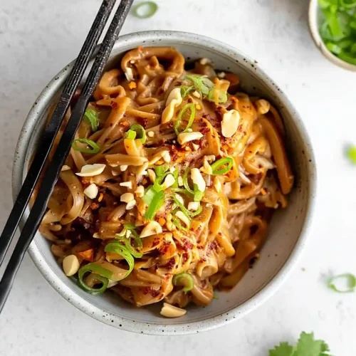 Spicy Peanut Butter Noodles