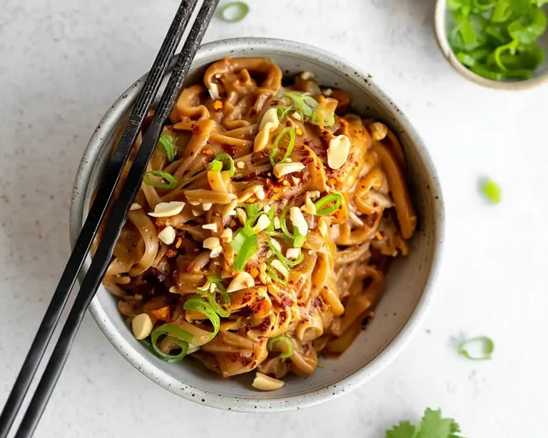 Spicy Peanut Butter Noodles
