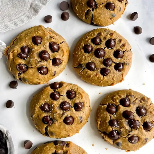 Vegan Chickpea Chocolate Chip Cookies