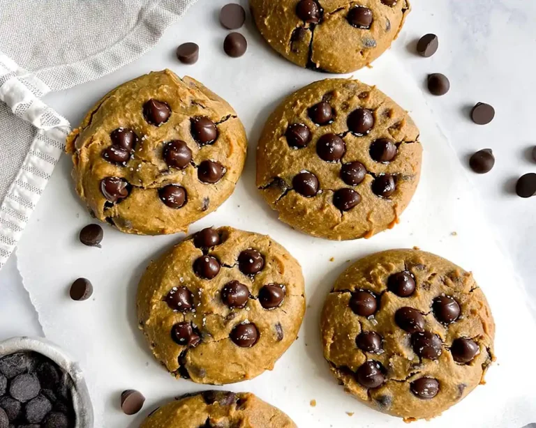 Vegan Chickpea Chocolate Chip Cookies