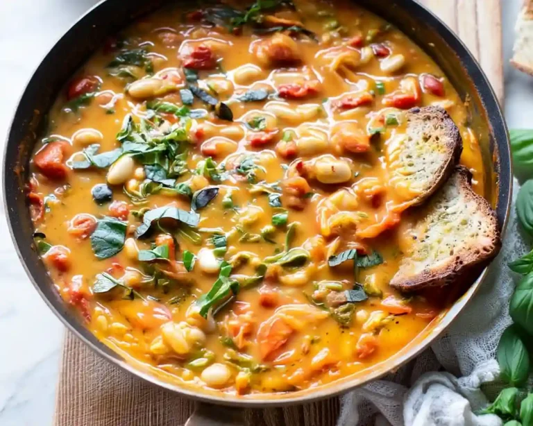 Vegan Tomato White Bean Stew