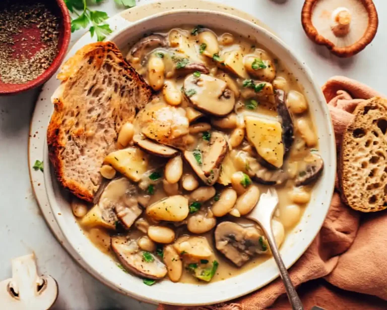 White Bean Mushroom Stew