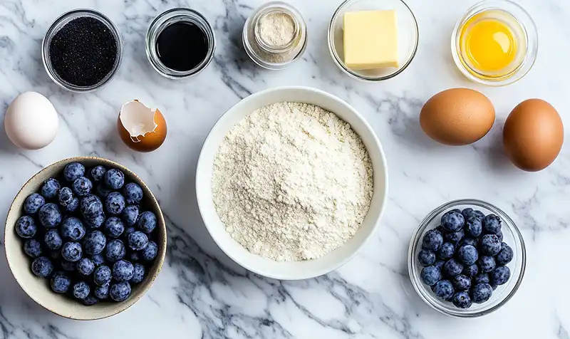 Almond Flour Blueberry Muffins
