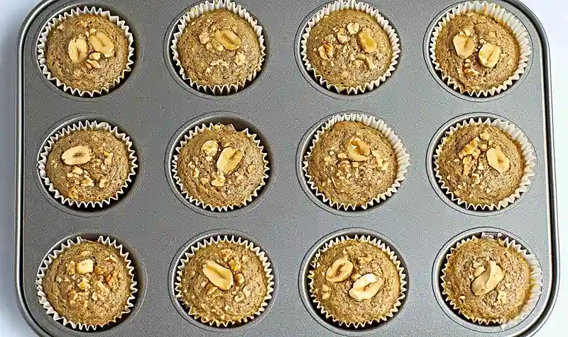 Banana Nut Breakfast Muffins