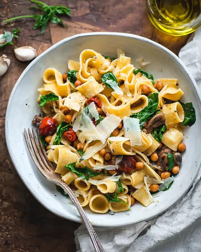 Chickpea Pasta from Scratch