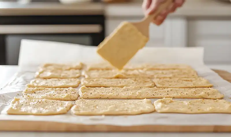 Crispy Gluten-Free Sourdough Crackers