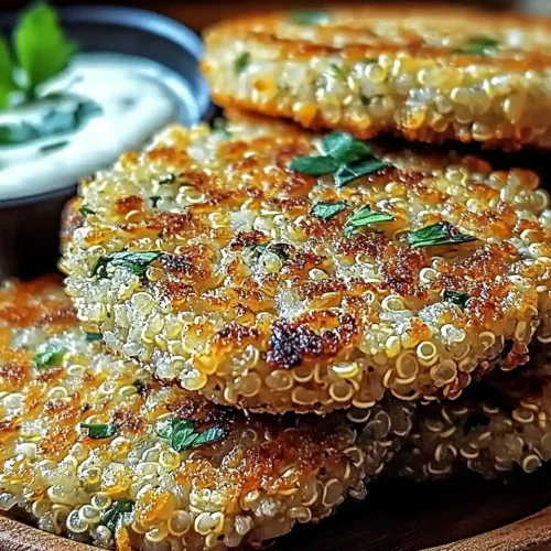 Crunchy Quinoa Veggie Patties