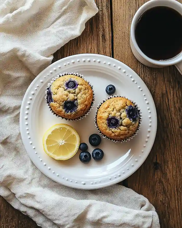 Gluten-Free Vegan Blueberry Muffins 4 Dairy-Free Blueberry Muffins