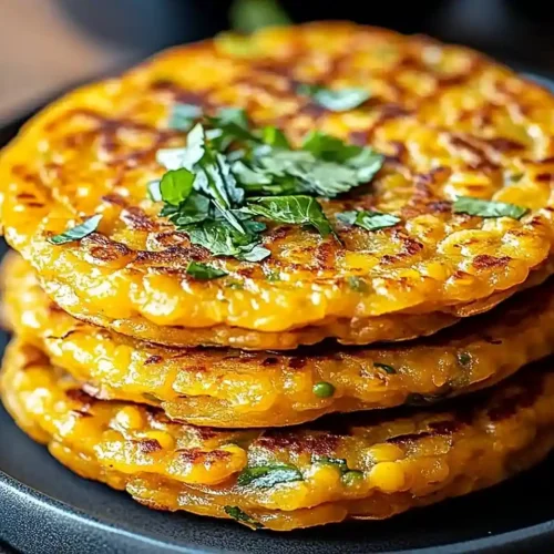 Energizing Savory Red Lentil Pancakes