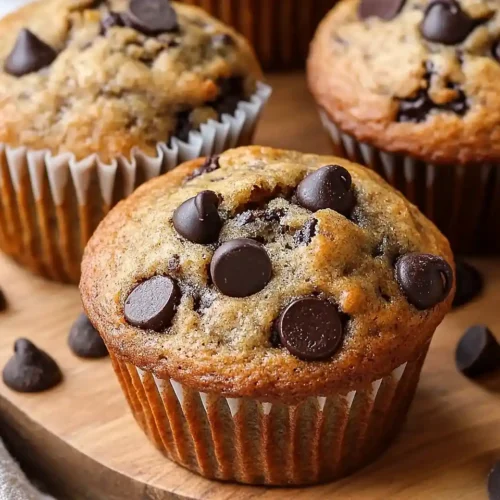 Gluten-Free Banana Chocolate Chip Muffins