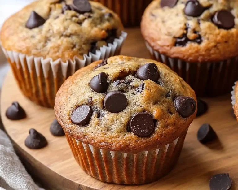 Gluten-Free Banana Chocolate Chip Muffins