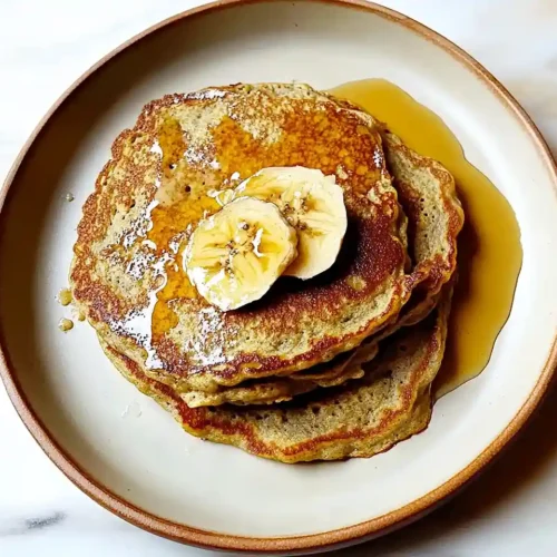 Gluten-Free Banana Oat Protein Pancakes