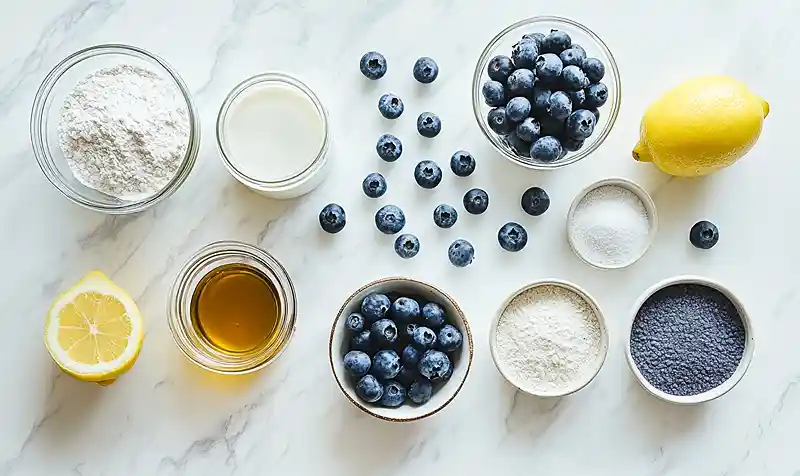 Gluten-Free Vegan Blueberry Muffins 2 Gluten-Free Blueberry Muffins