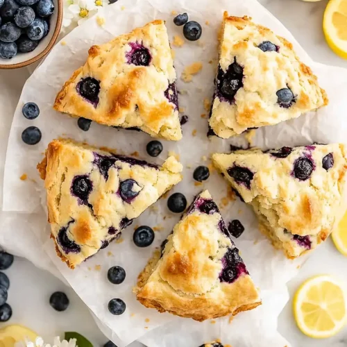 Gluten Free Blueberry Scones