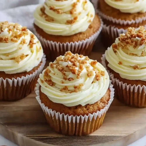 Gluten-Free Carrot Cake Cupcakes
