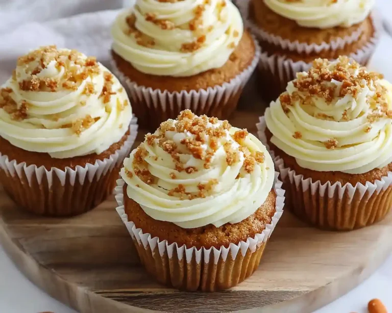 Gluten-Free Carrot Cake Cupcakes