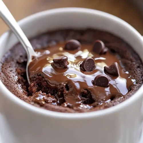 Gluten-Free Chocolate Mug Cake