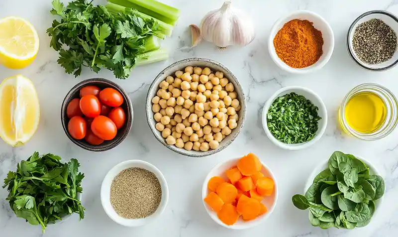 Gluten-Free Garbanzo Bean Soup ing