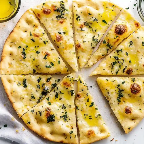 Gluten Free Garlic Bread Pizza