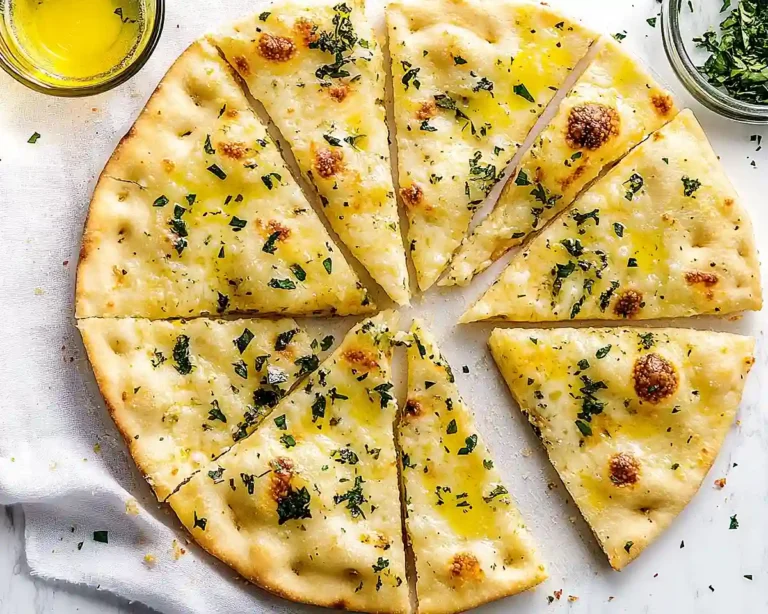 Gluten Free Garlic Bread Pizza