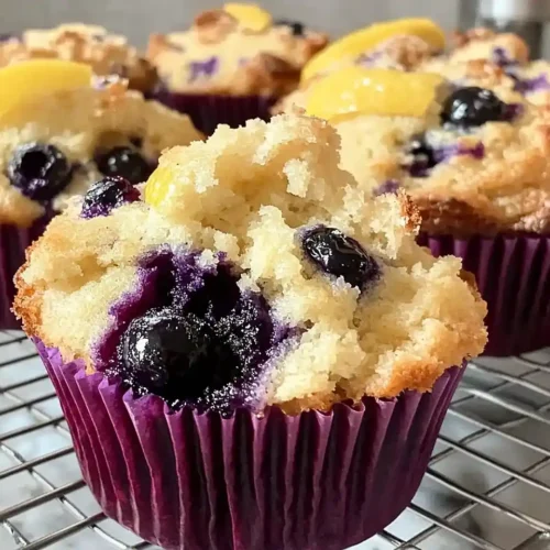 Gluten-Free Lemon Blueberry Muffins