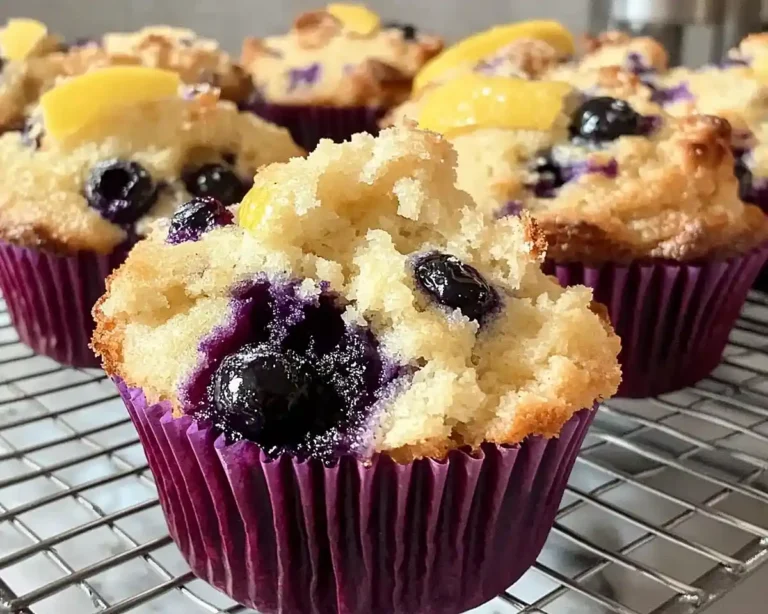 Gluten-Free Lemon Blueberry Muffins