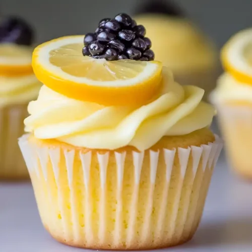 Gluten-Free Lemon Cupcakes