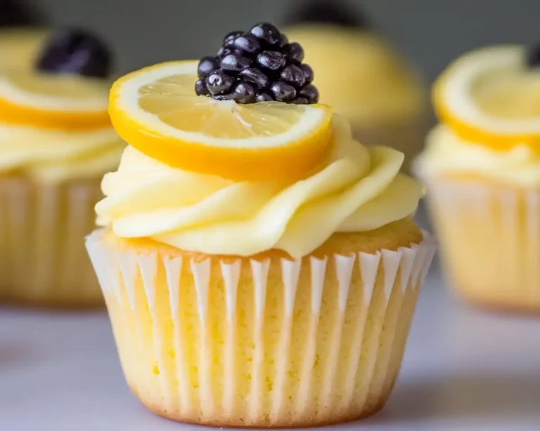 Gluten-Free Lemon Cupcakes