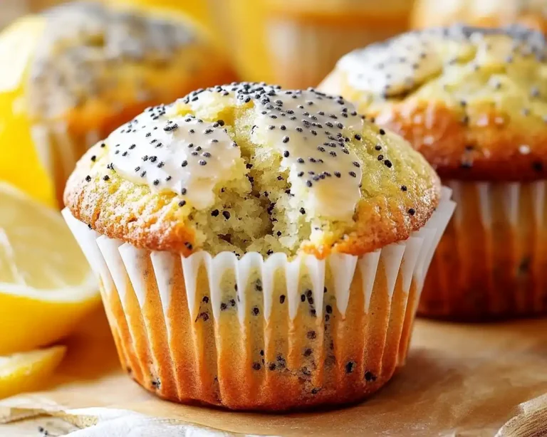 Gluten-Free Lemon Poppy Seed Muffins