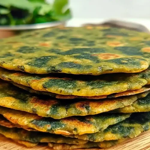 Gluten-Free Lentil Spinach Flatbread