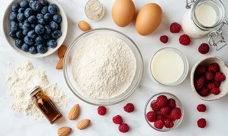 Gluten-Free Pancakes with Almond Flour