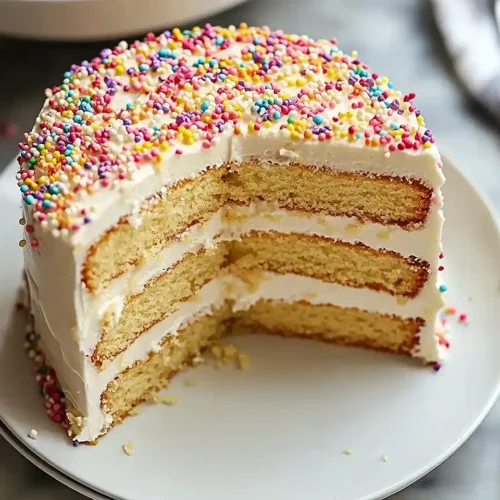 Gluten-Free Vanilla Layer Cake