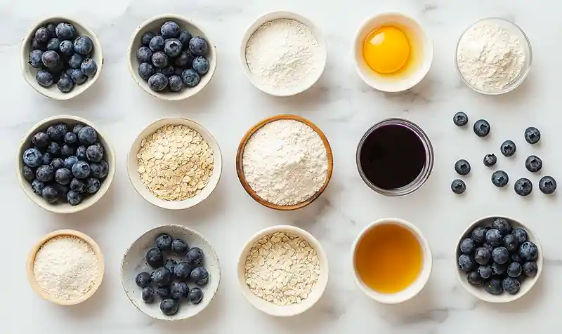 Healthy Blueberry Muffins